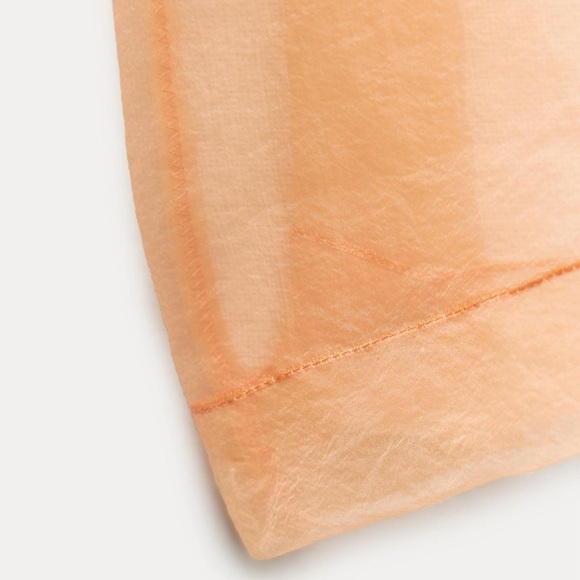 ZARA ORGANZA TOP SIZE M & MIDI SKIRT SIZE L - Picture 11 of 12